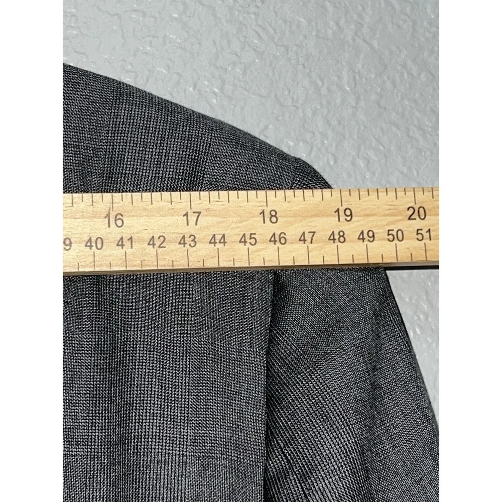 Suitsupply Blazer 38L/98 Vitale Barberis Gray Pure Wool Sport Coat Mens Lazio